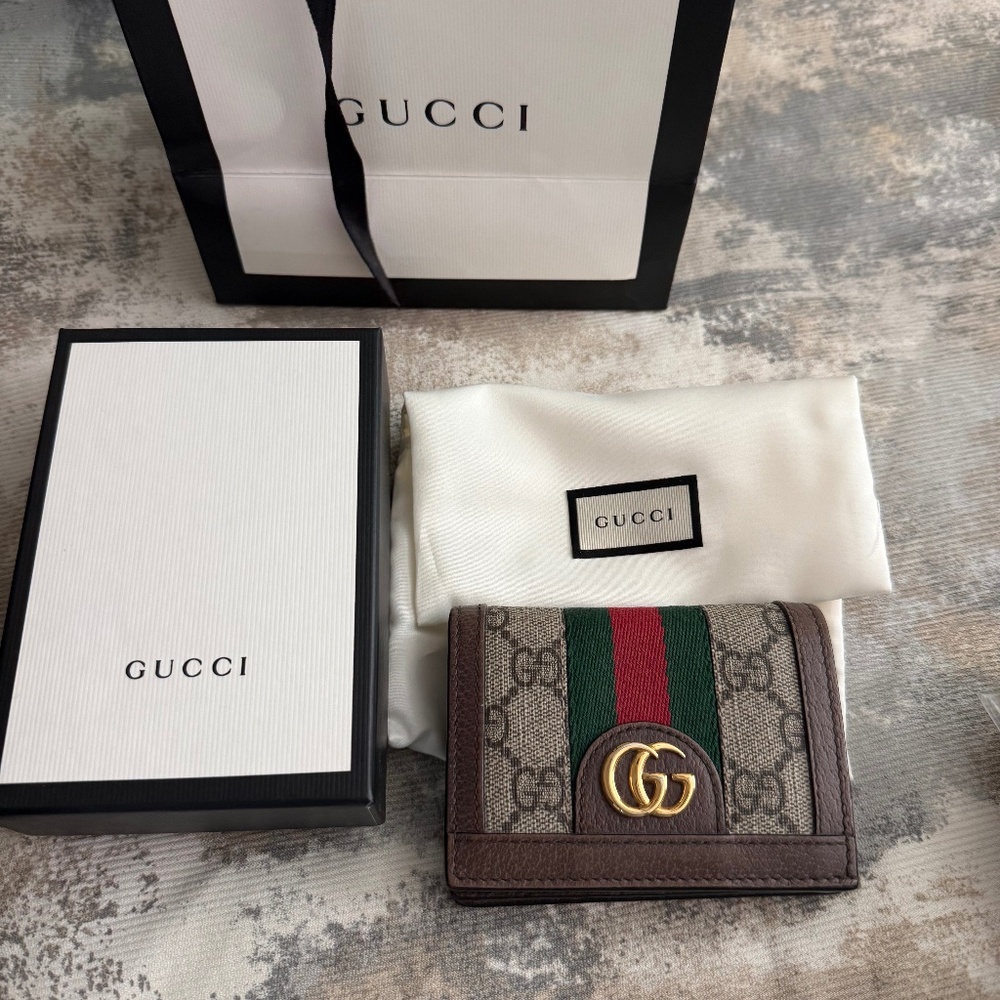 Gucci Ophidia card case wallet